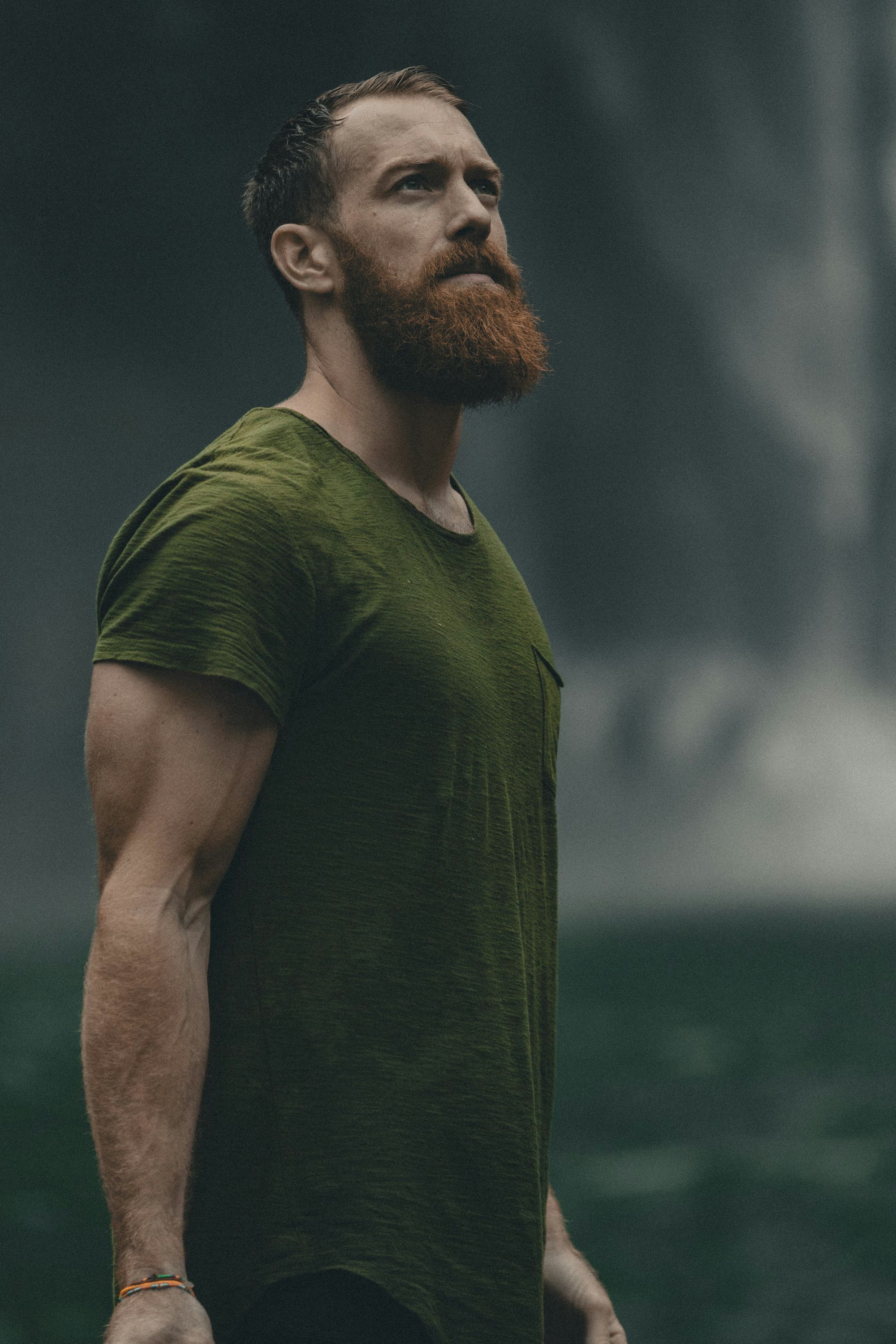 A photo of a man with blurred background