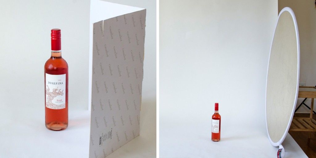 white reflectors for product photography