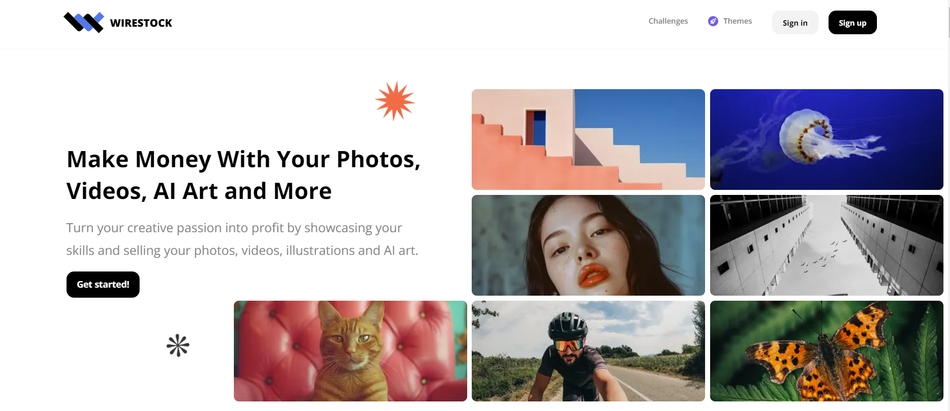 Sell your AI-generated art on Wirestock